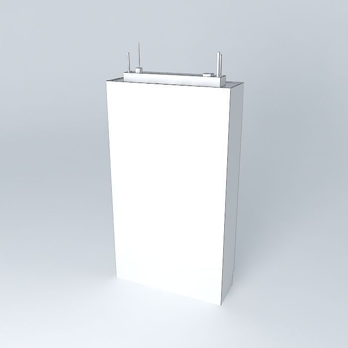 Building in Campinas SP Center 3D model_3