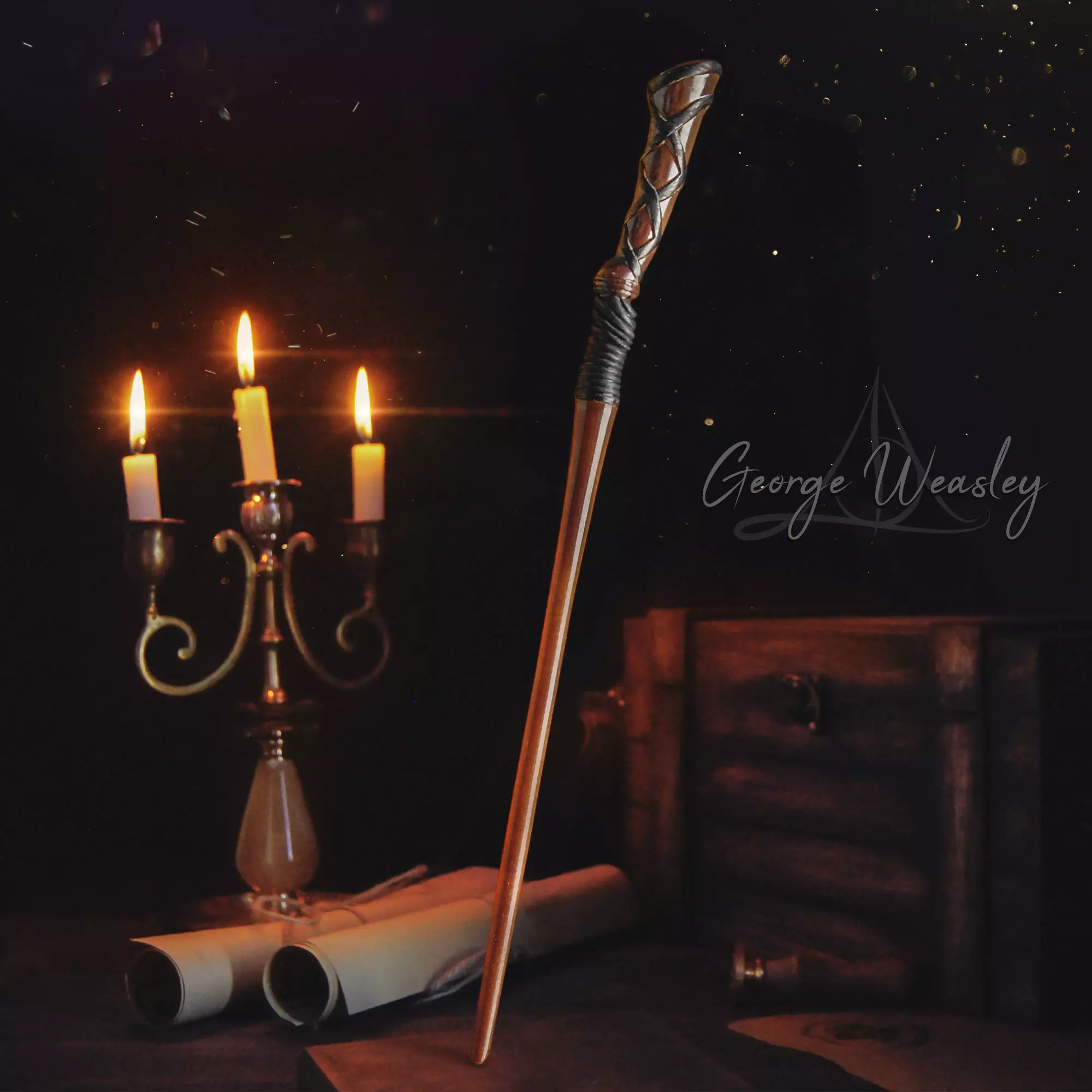 George Weasley Wand - Harry Potter 3D print model_0