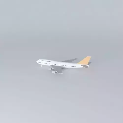 Plane in Viracopos 3D model