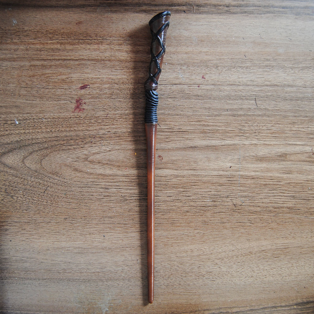 FRED and WEASLEY WAND with DISPLAY 3D model 3D printable