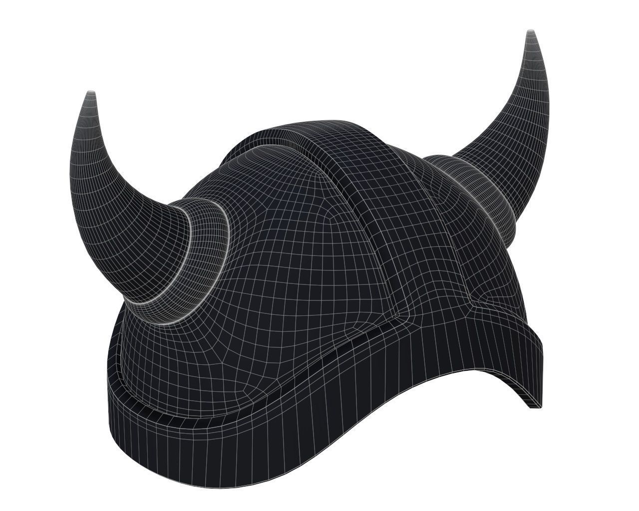 Warrior Helmet 04 3D model_6