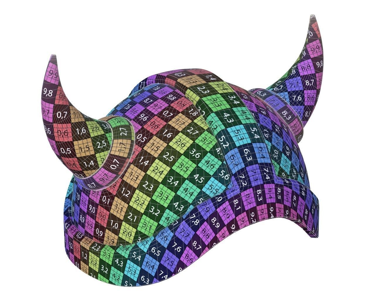 Warrior Helmet 04 3D model_7