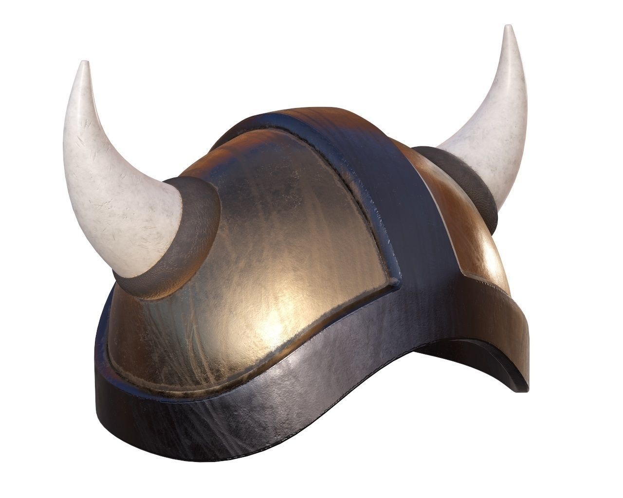 Warrior Helmet 04 3D model_2