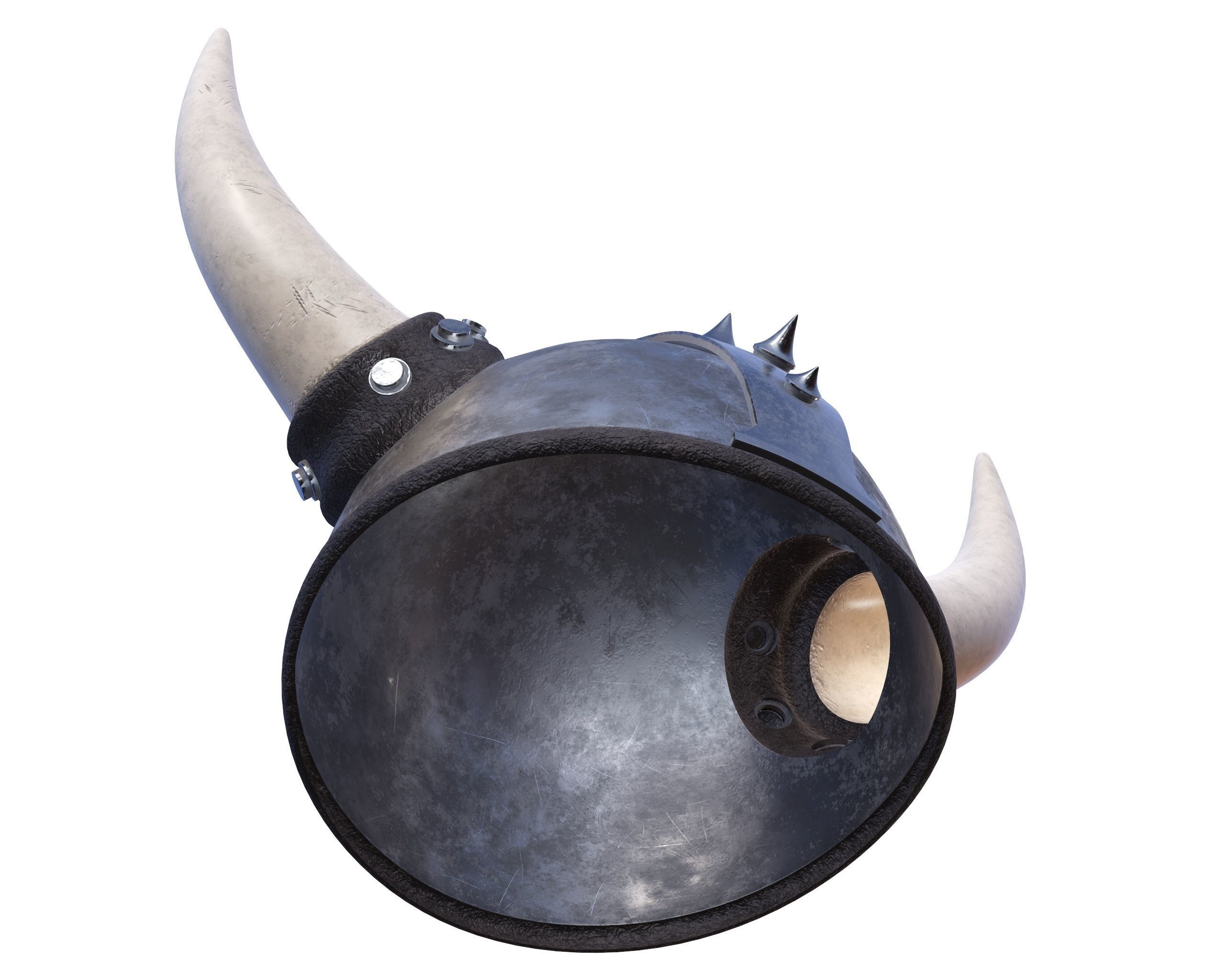 Warrior Helmet 02 3D model_5