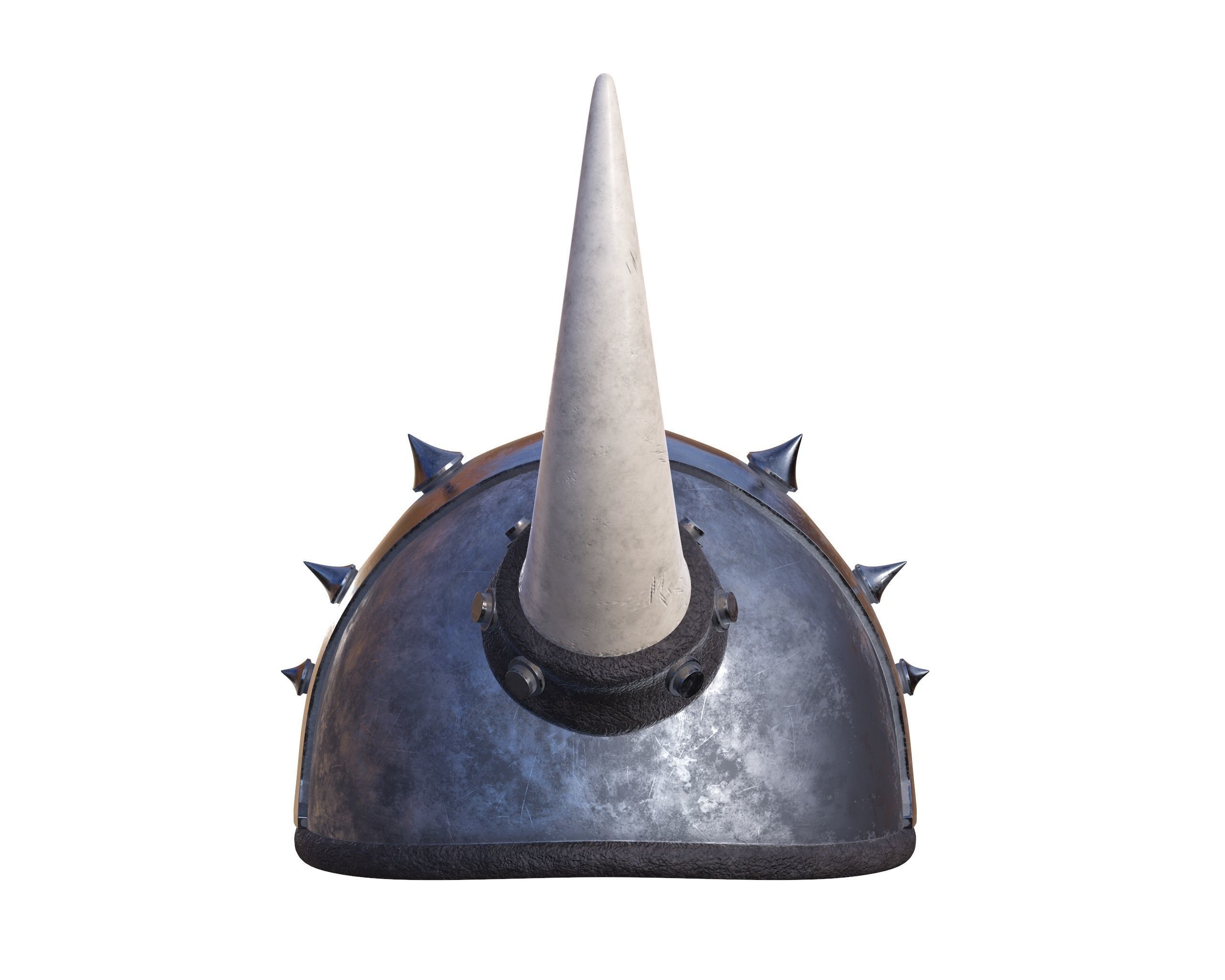Warrior Helmet 02 3D model_3