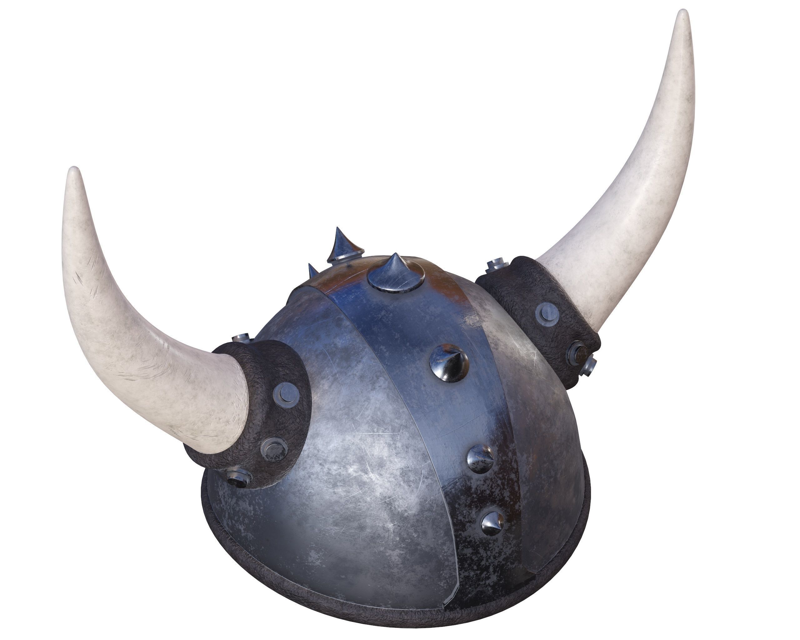 Warrior Helmet 02 3D model_4