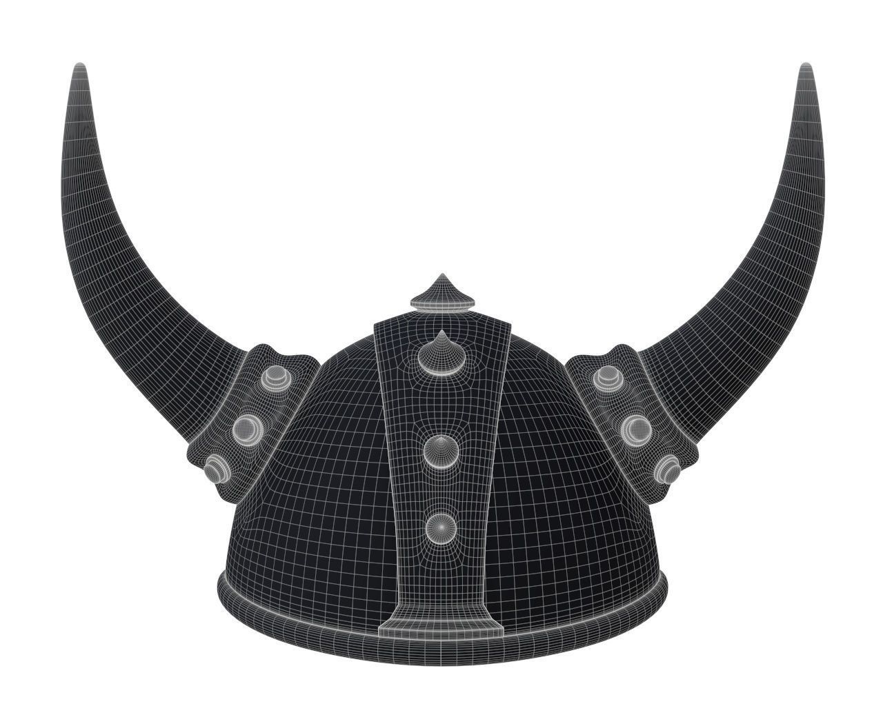 Warrior Helmet 02 3D model_6