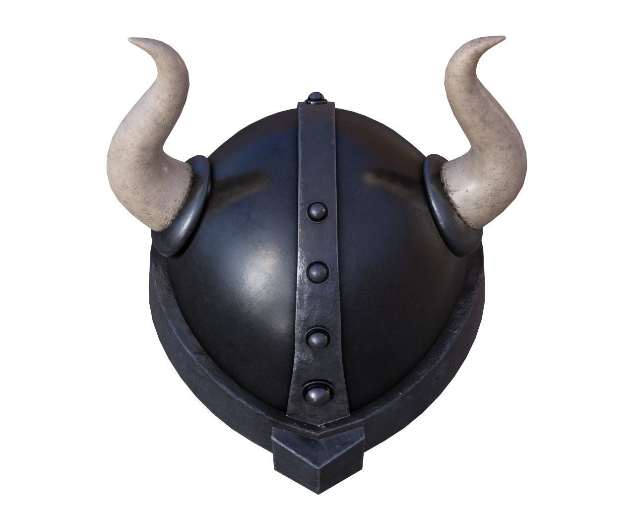 Warrior Helmet 01 3D model_4