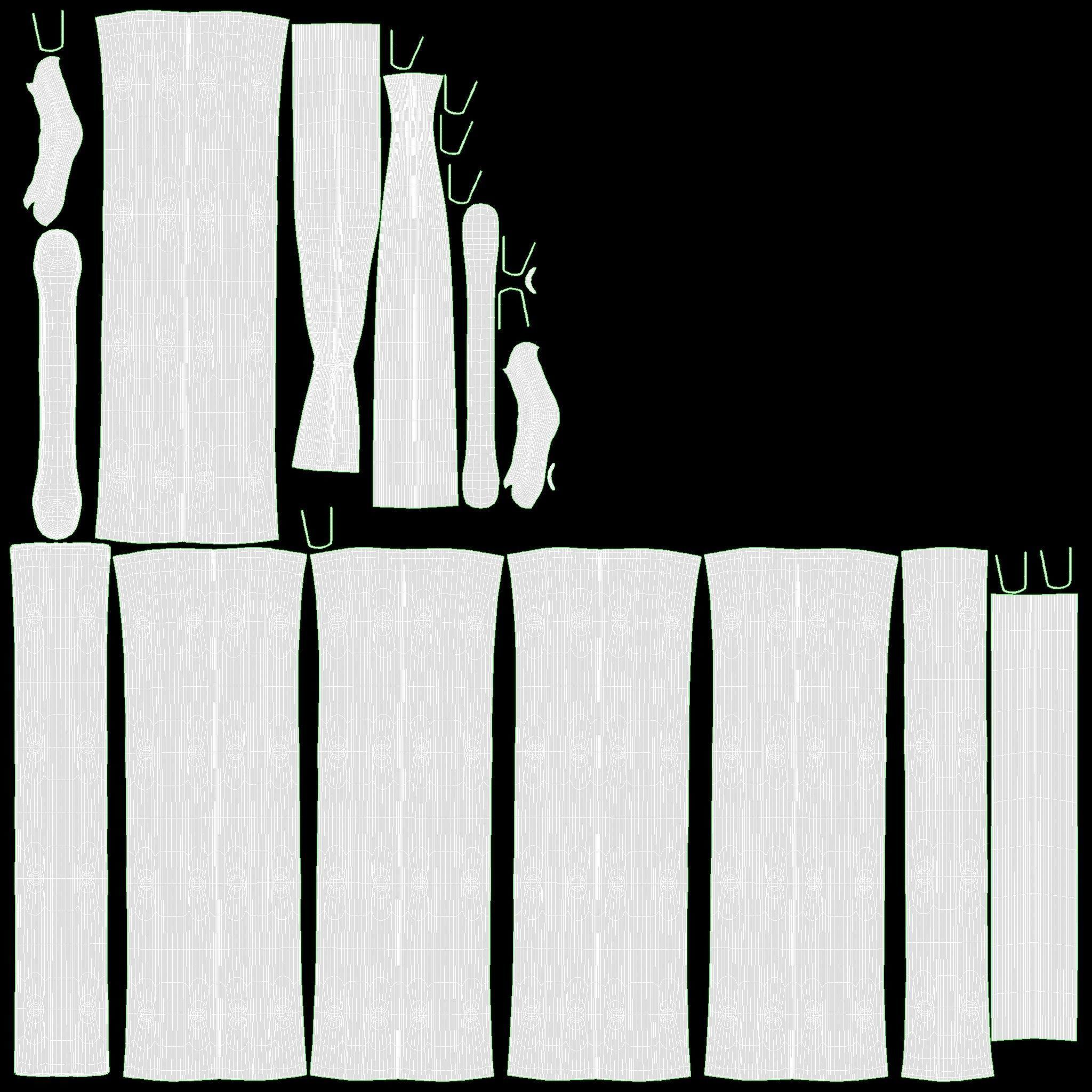 Viking Round Shield 4 3D model_10