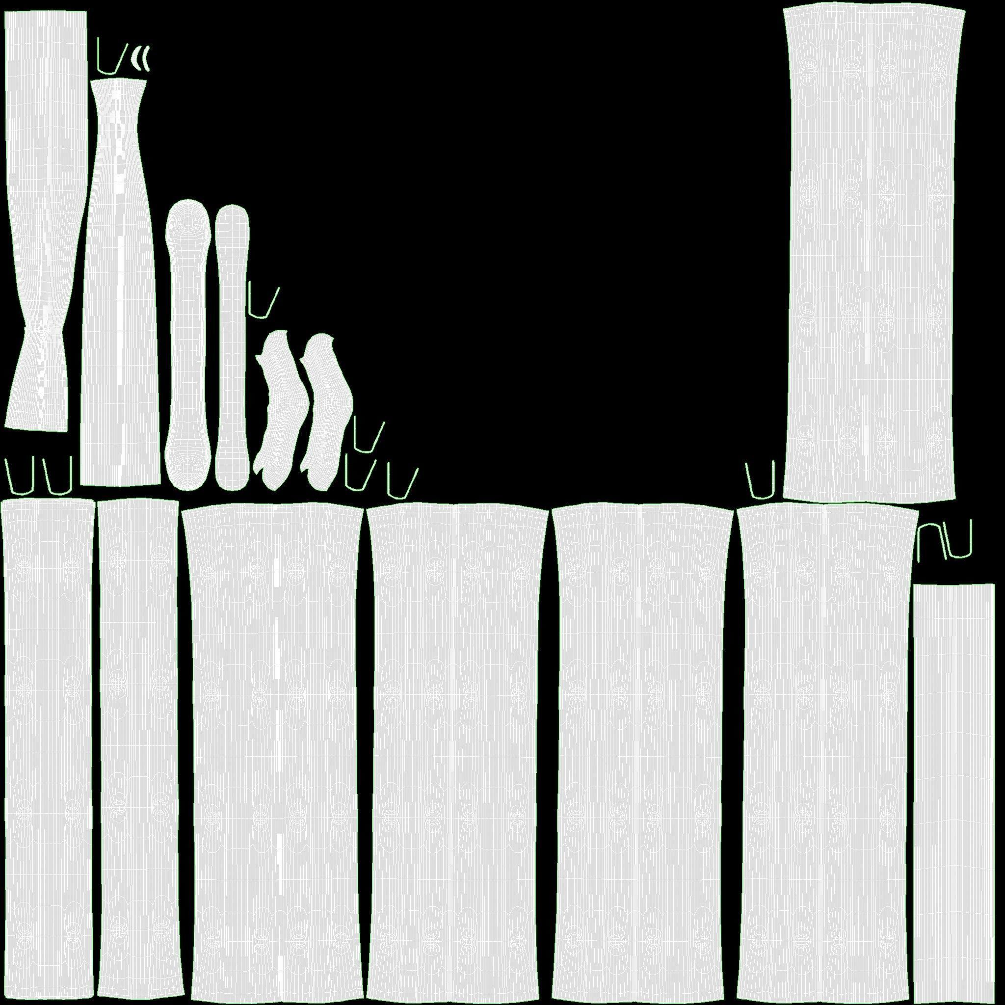 Viking Round Shield 1 3D model_9