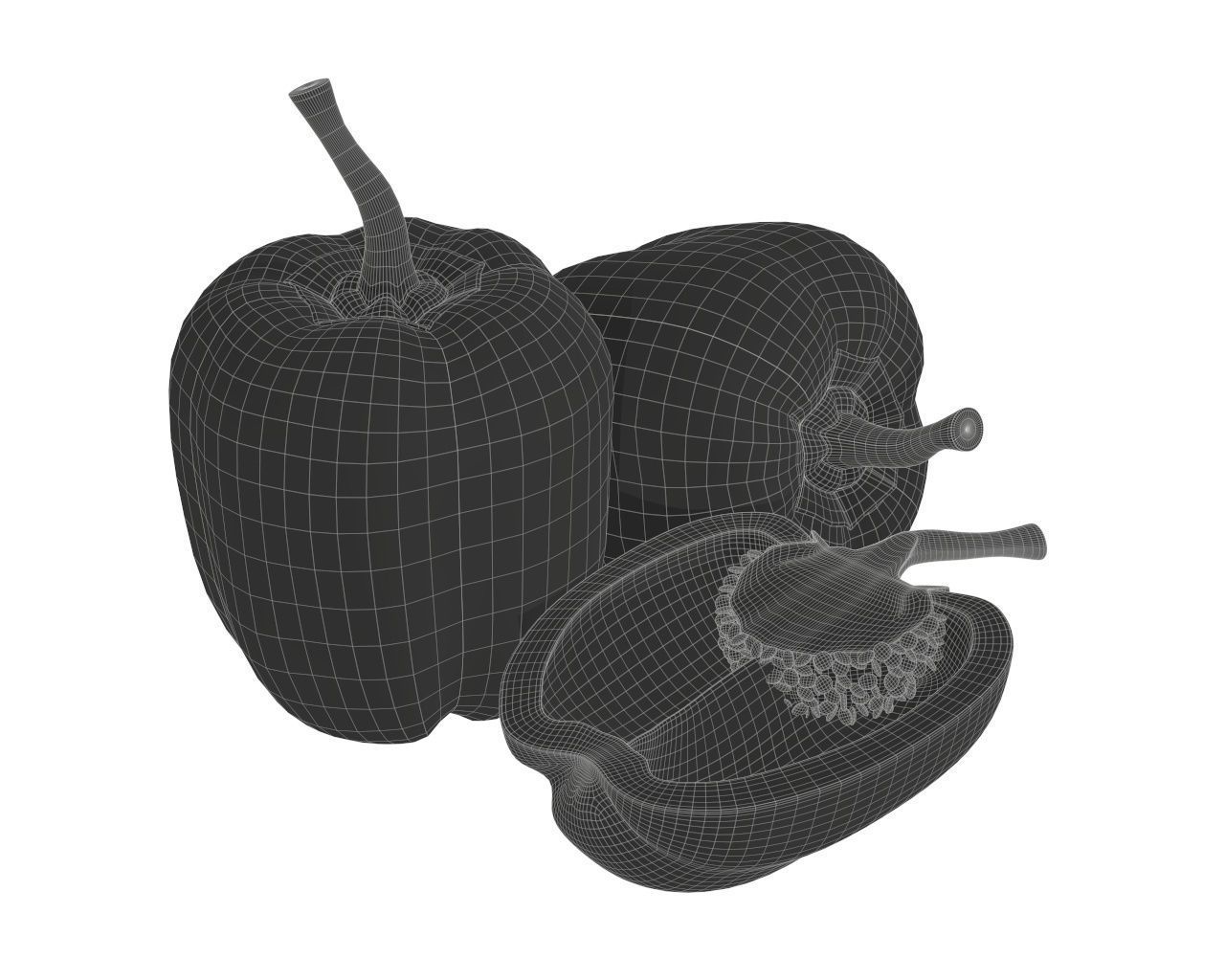 Pepper bell comp 01 3D model_4