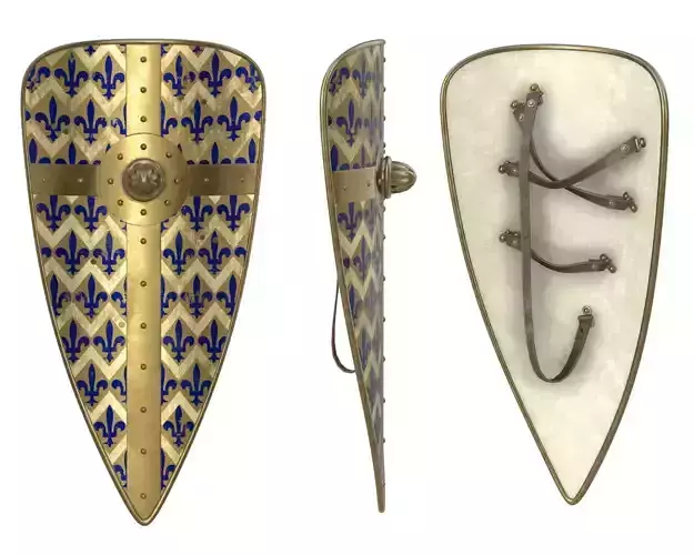 Norman Long Shield 3D model