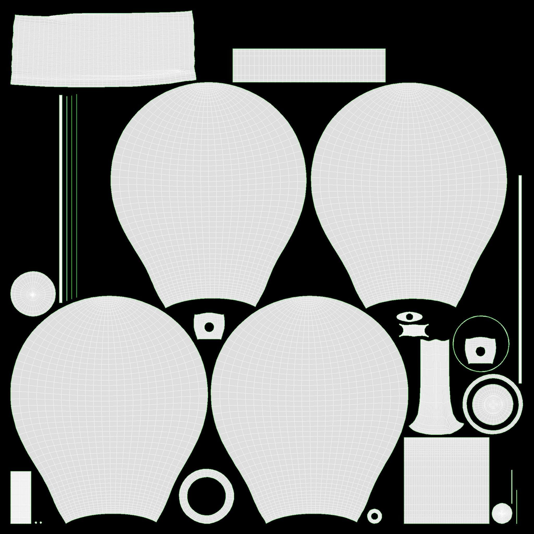 Incandescent light bulb 3D model_7