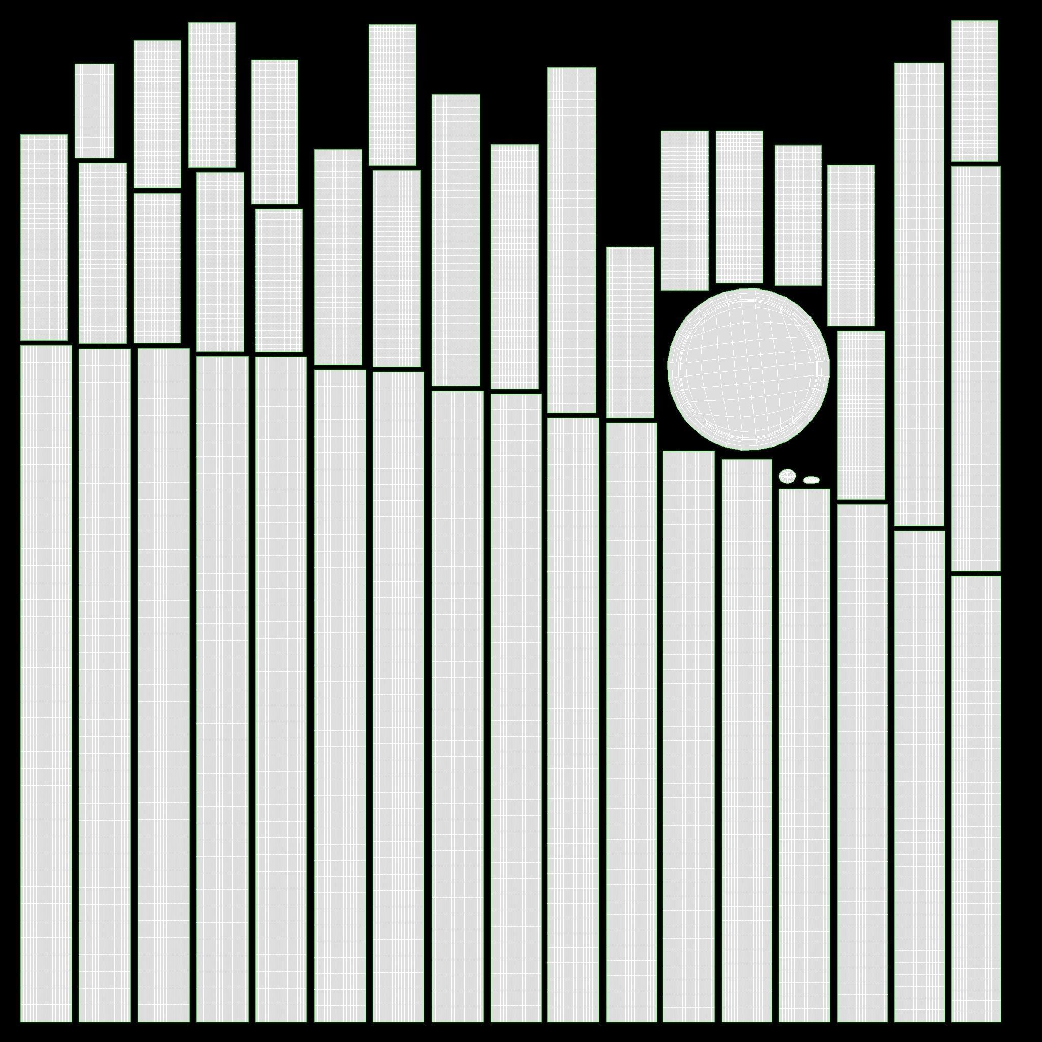Decorative vase 06 3D model_7
