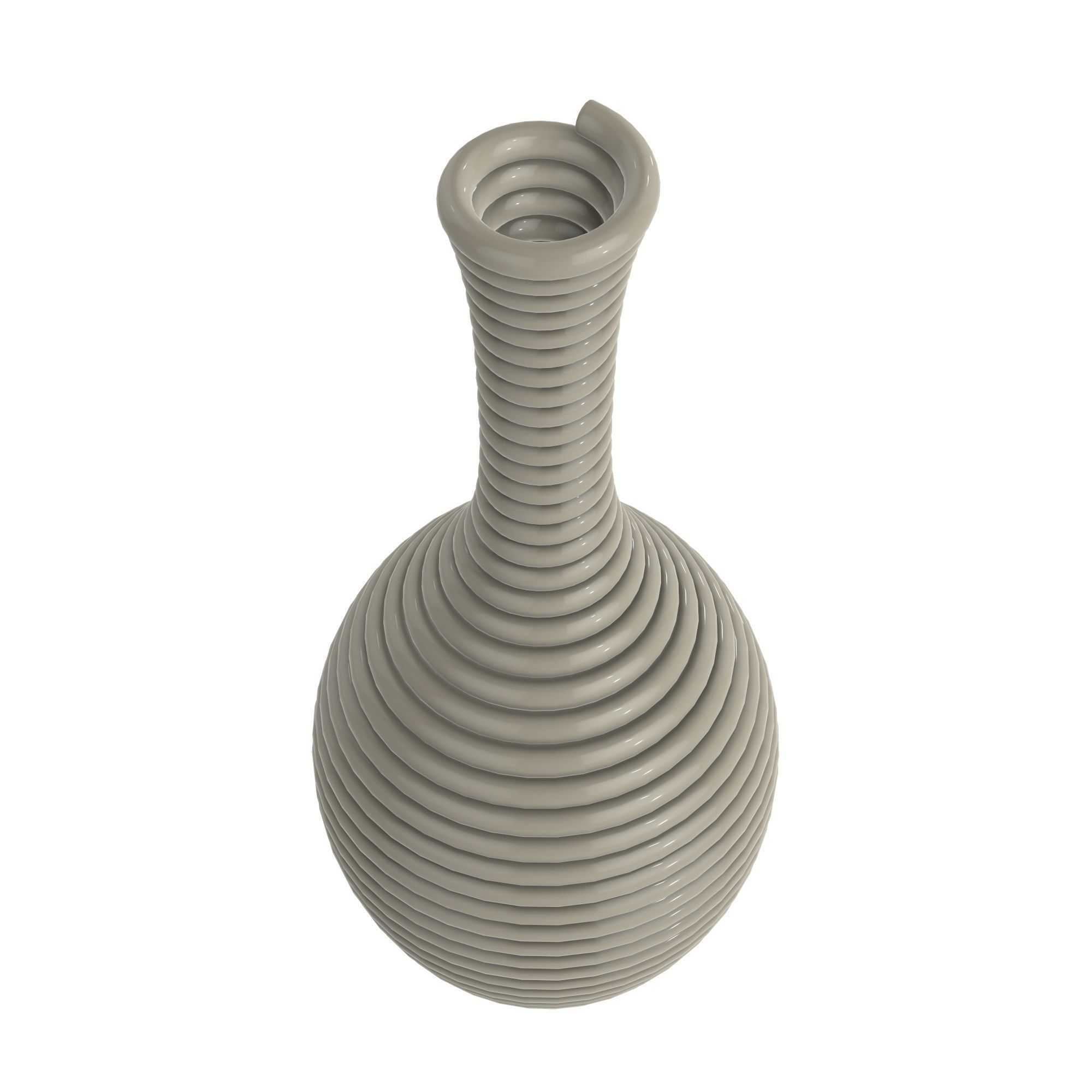Decorative vase 06 3D model_3