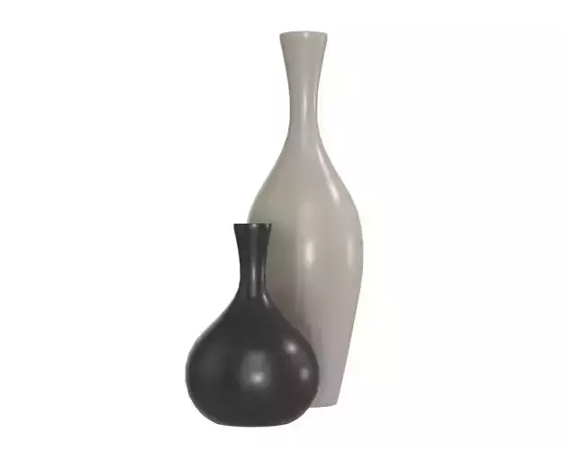 Decorative vase 02 3D model