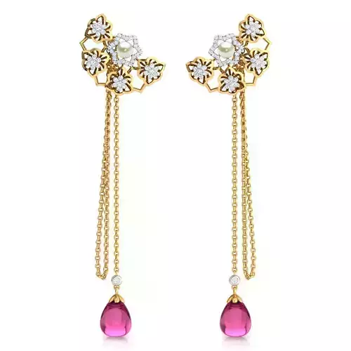 Asher Fresco Drop Earrings 