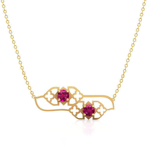 Asher Lawn Cutout Necklace  3D print model