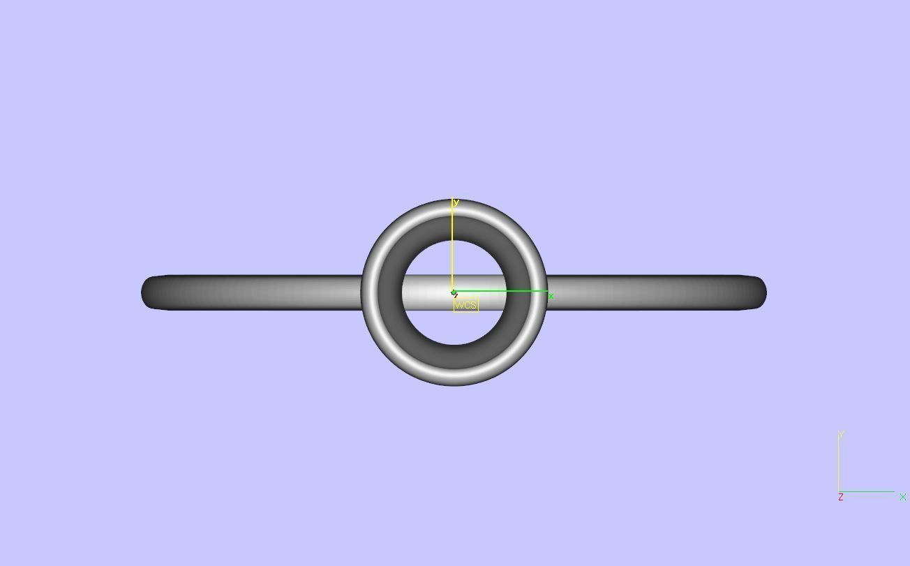 Florette Diamond Ring 03 3D print model_7