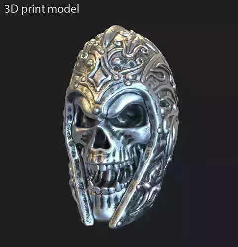 Skull pendant jewelry Warrior vol1