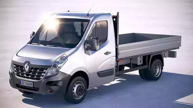 Renault Master Tipper 2018 3D model