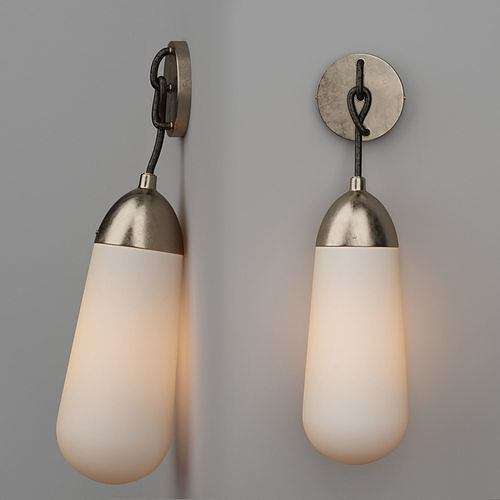 Lariat Sconce by Apparatus Low-poly 3D model