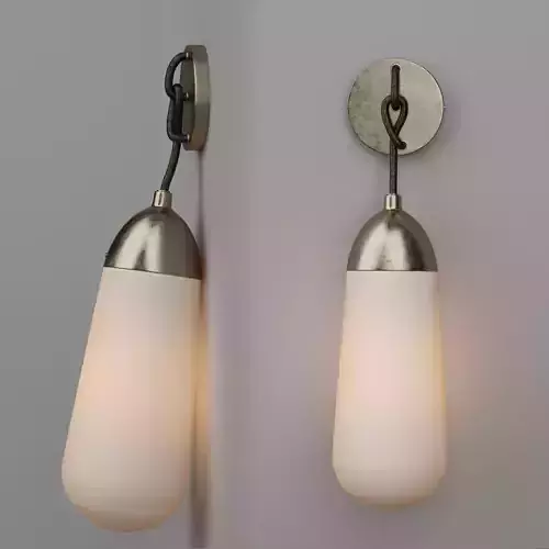 Lariat Sconce by Apparatus Low-poly 3D model