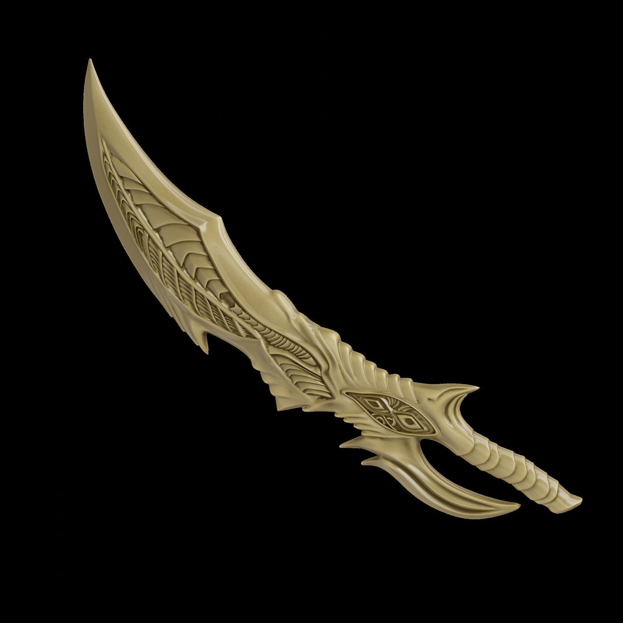 Godkiller from comics 3D print model_1