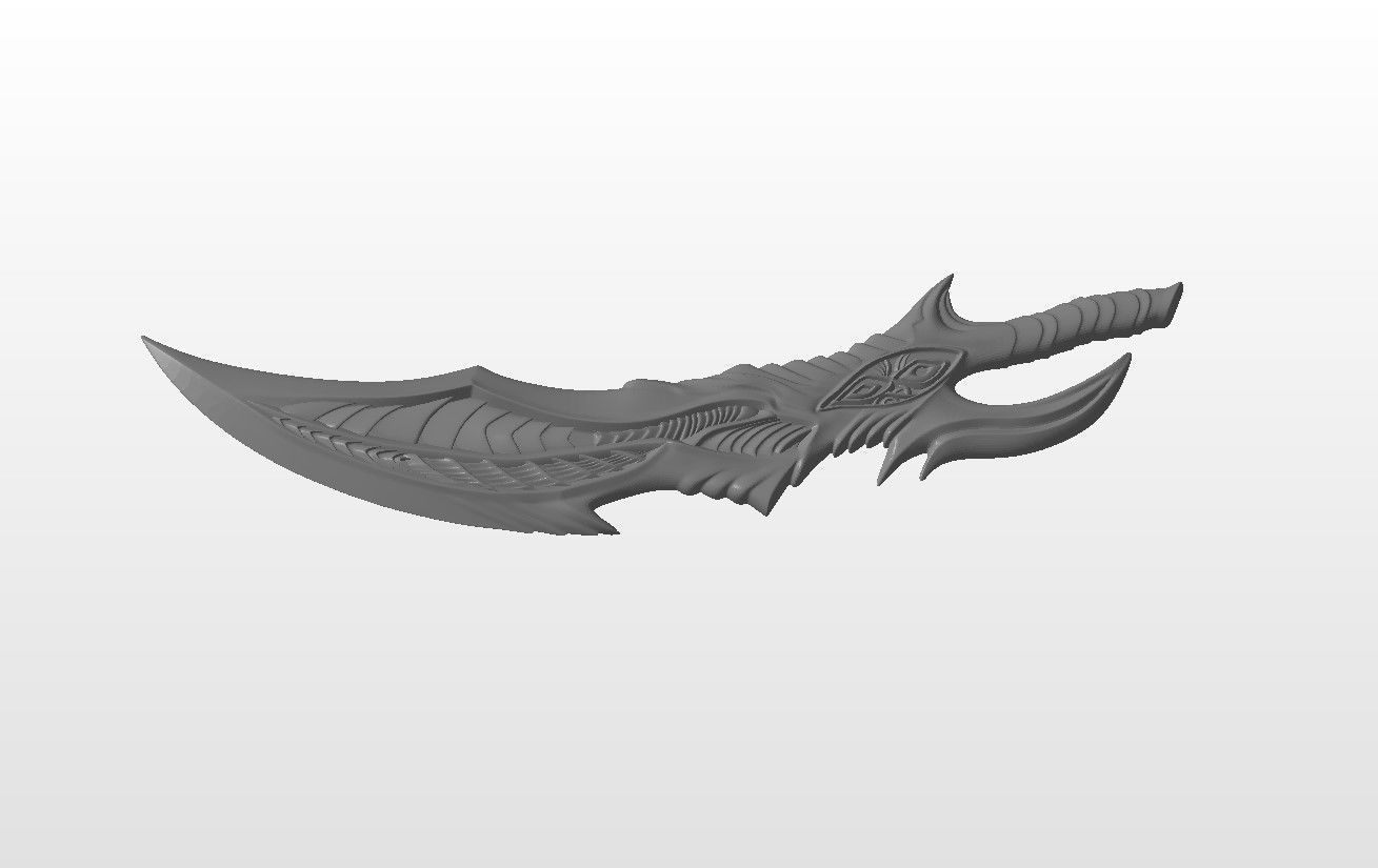 Godkiller from comics 3D print model_3