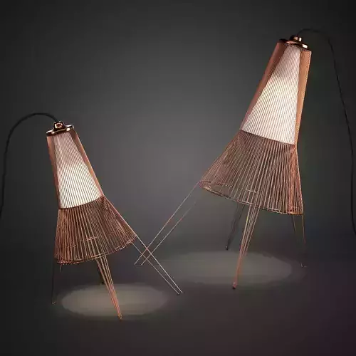 Table Lamp A-Cote by Schema 3D model