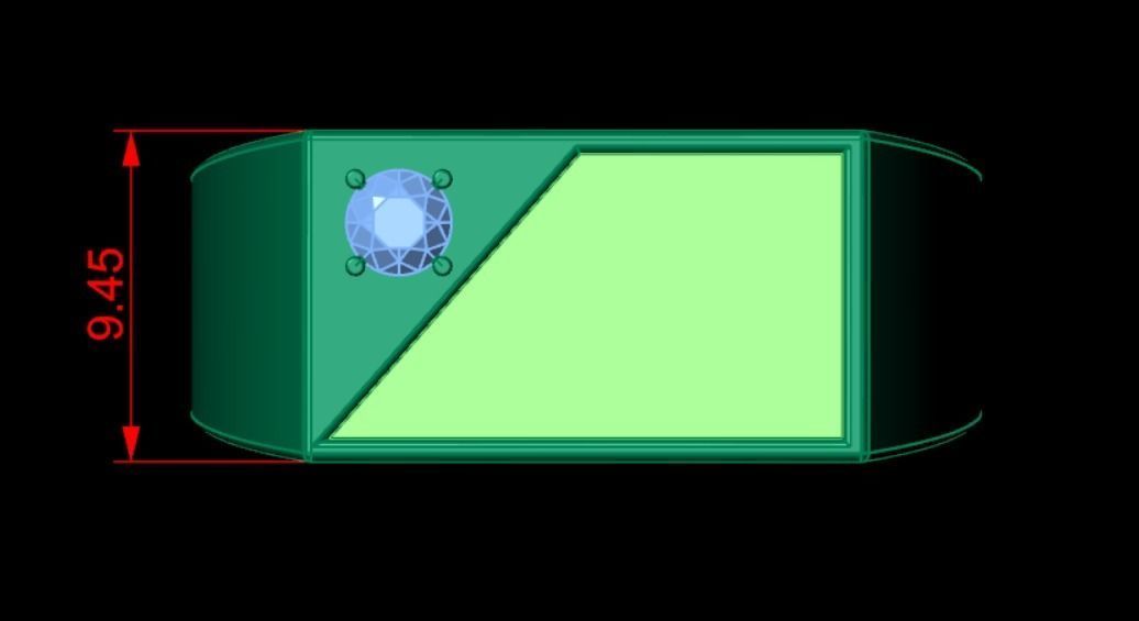 Ring od 76 3D print model_3