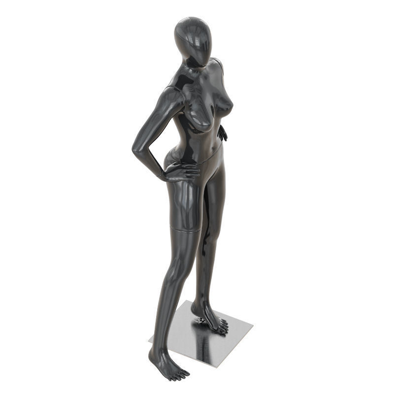Abstract female mannequin 07 3D model_2