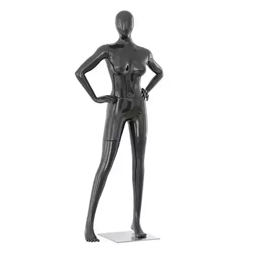 Abstract female mannequin 07 3D model