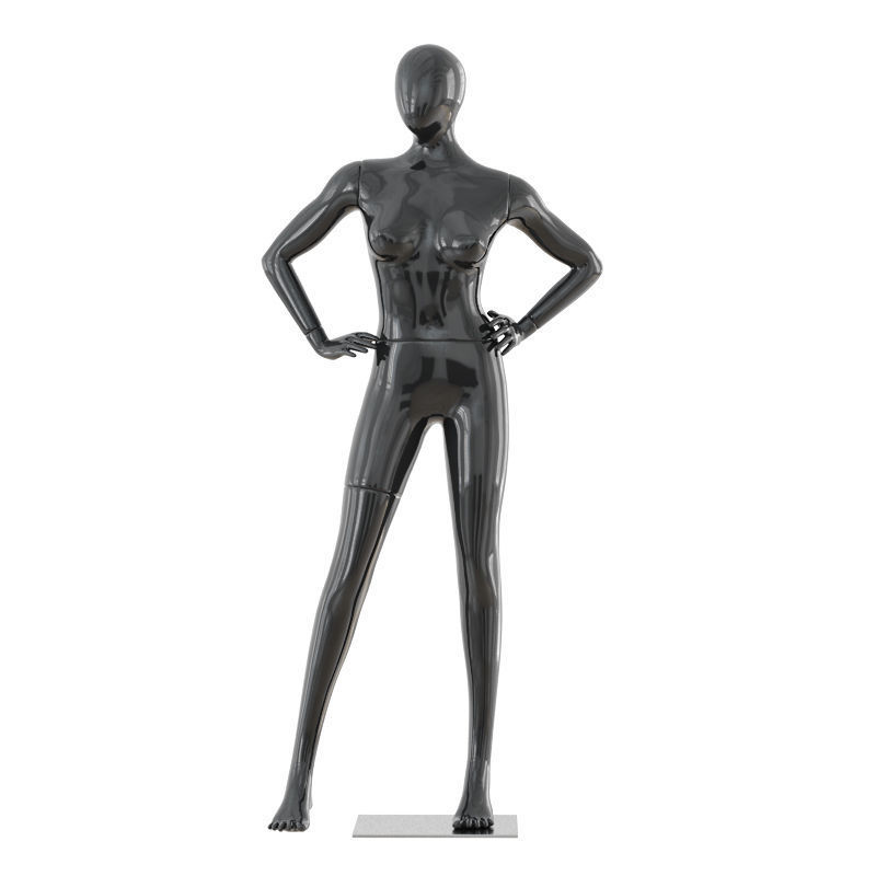 Abstract female mannequin 07 3D model_1