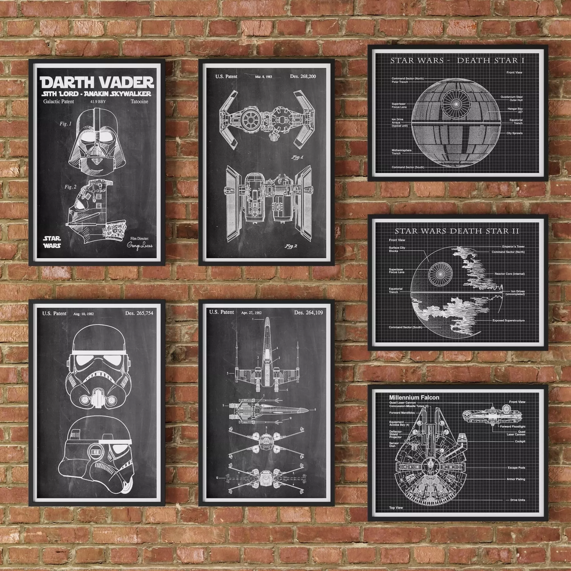 Star wars board Free 3D model