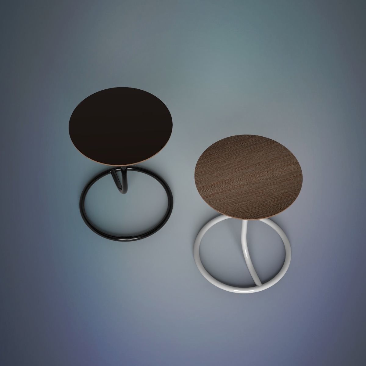 Bar Stools 3D model_2