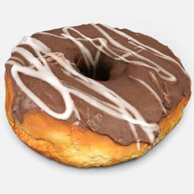 6 3D Scanned Food Objects 3D model_5