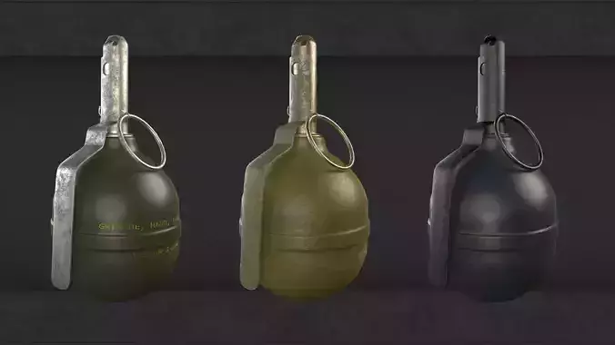 Grenade three grenades