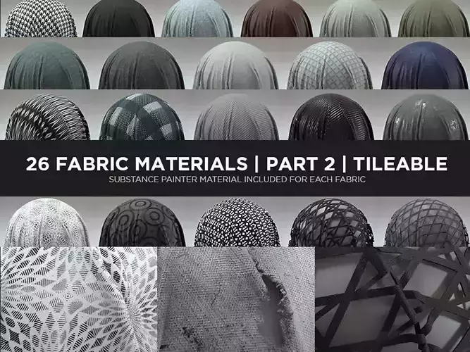 26 Fabric Materials - Part 2