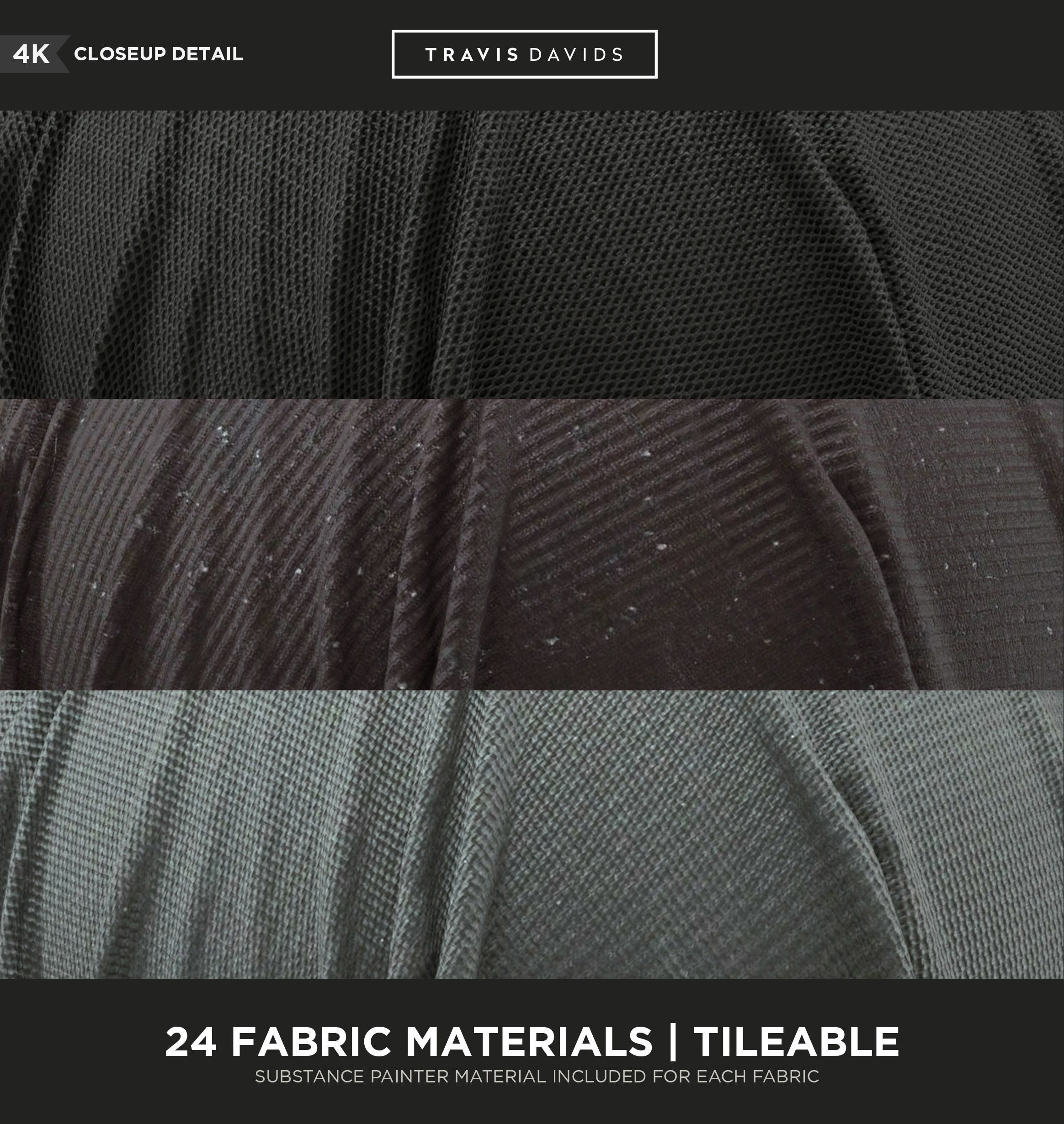 24 Fabric Materials - Part 1 Texture_5