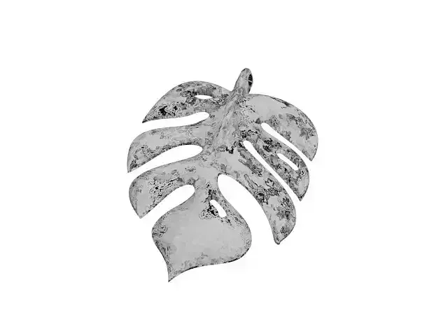  Slavic pendant Dajbog leaf 