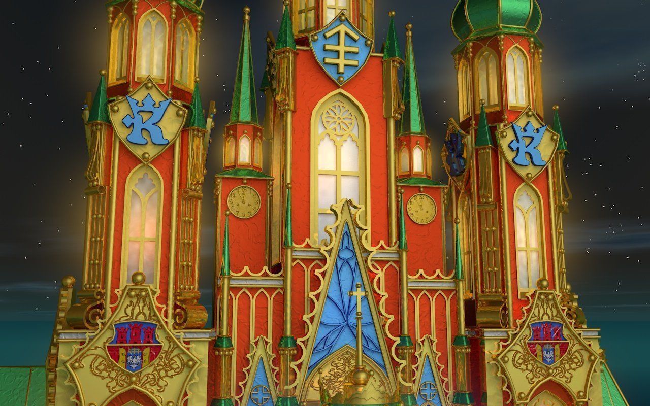 Christmas crib 3D model_2