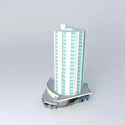 Building Itaguacu Campinas SP Av Francisco Glicerio 1639 3D model