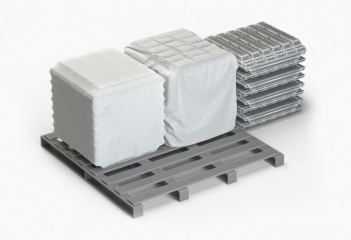 Aluminium Zinc Nickel Silver Titan Steel ingot 10 3D model_10