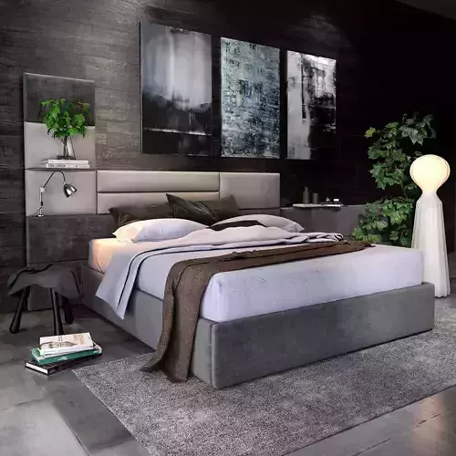 Felis Sommy bed 3D model