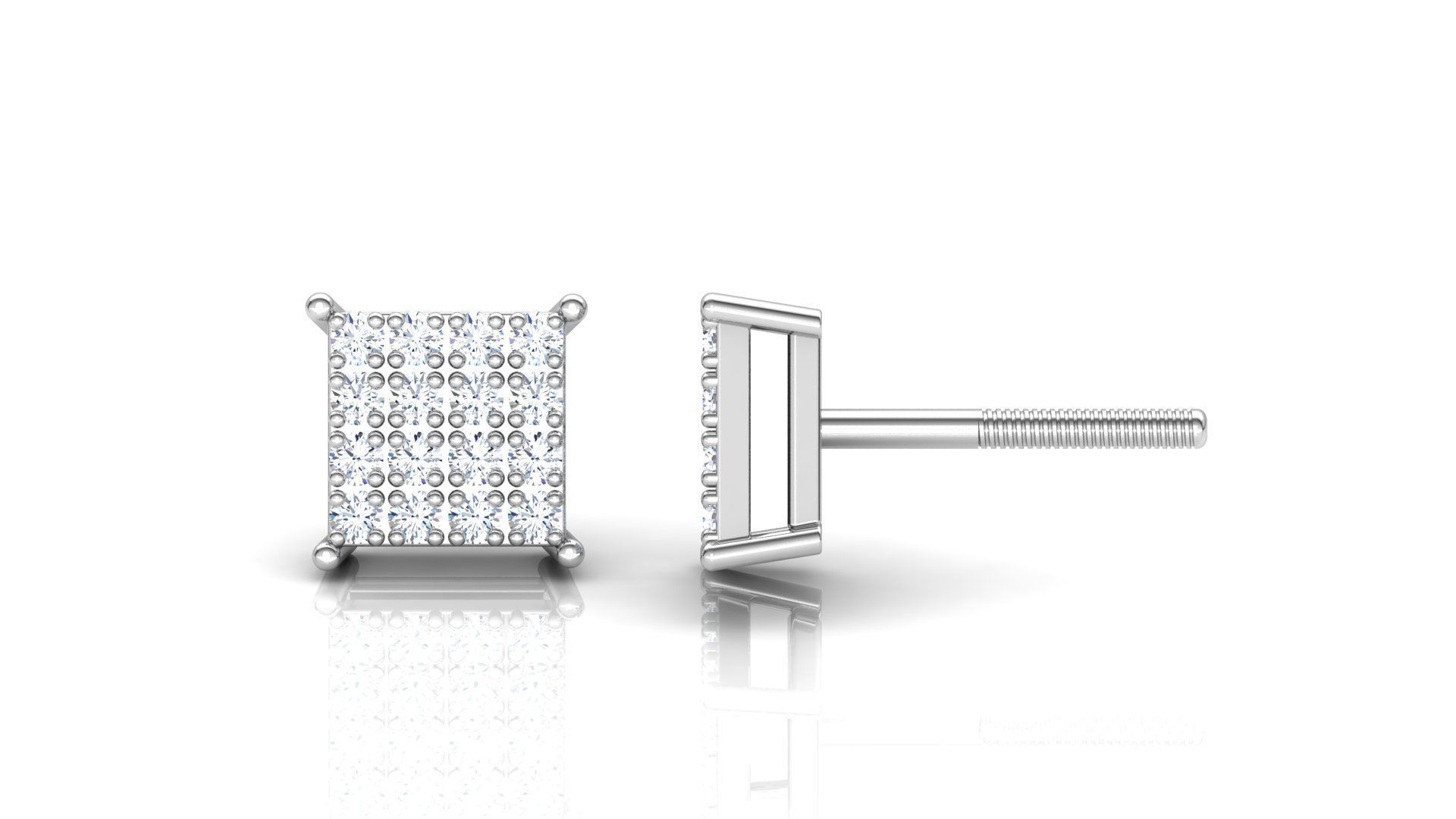 Hank Ear Studs 3D print model_21