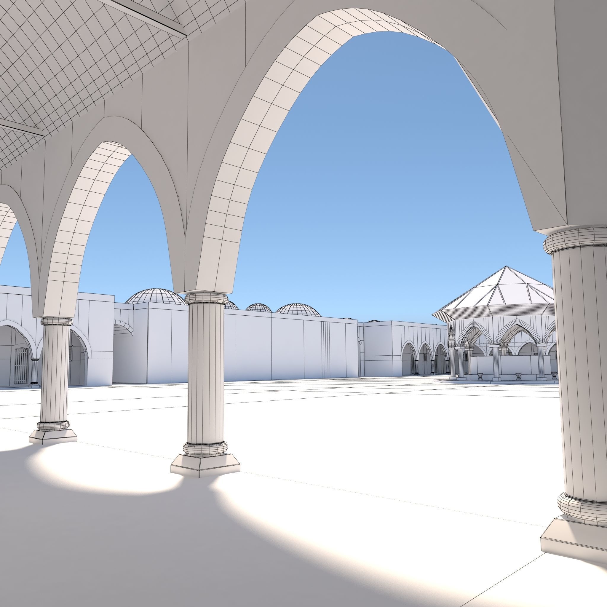 Medieval inn 3D model_5