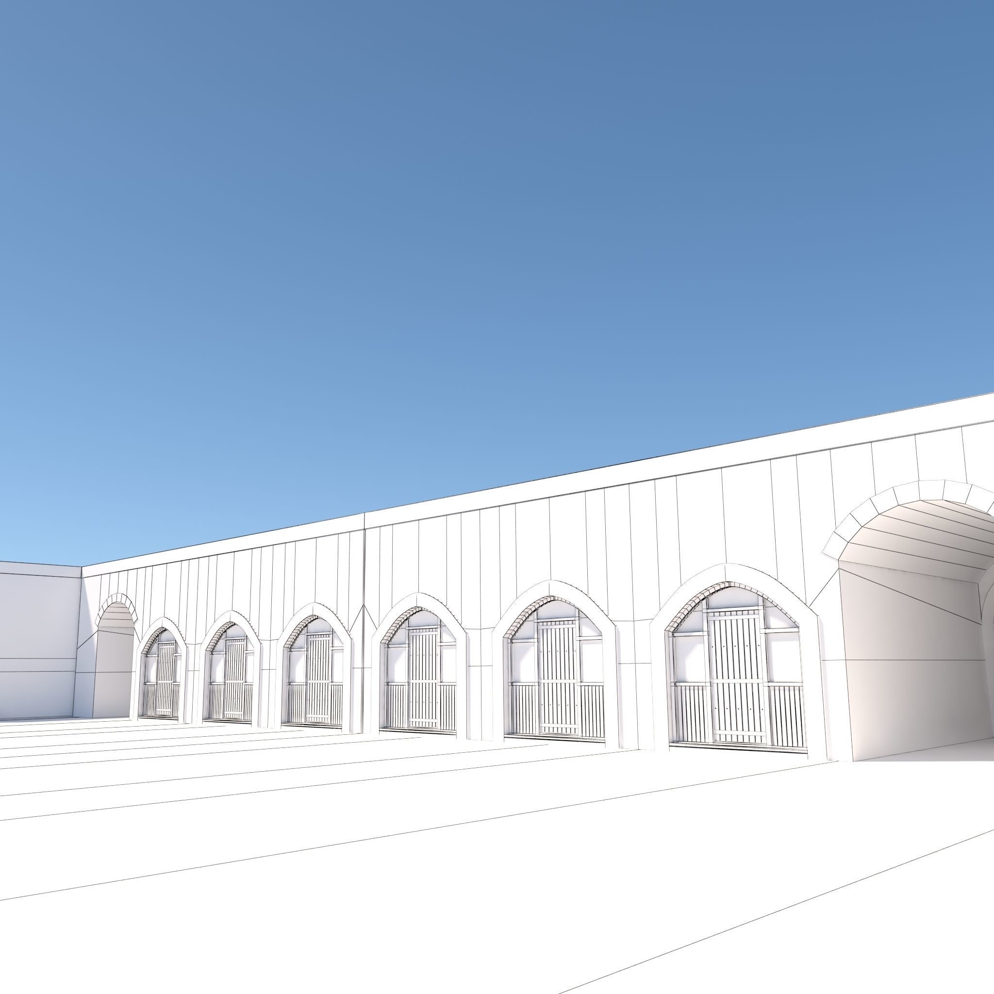 Medieval inn 3D model_15