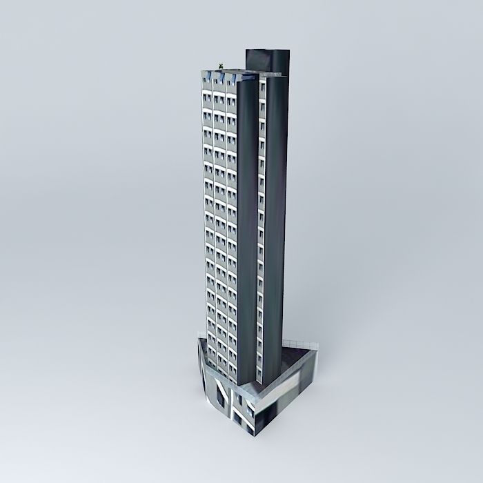 Building in Campinas sp 3D model_1
