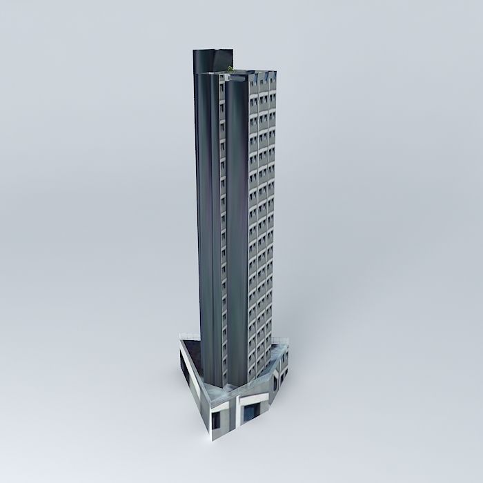 Building in Campinas sp 3D model_2
